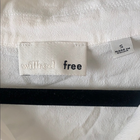 Wilfred Free Tie-front “Huang” Blouse | Aritzia - Picture 7 of 7